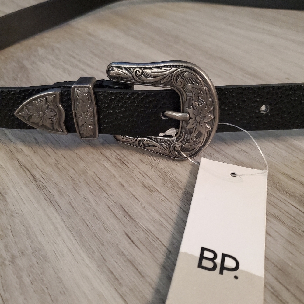 Double Buckle Western Accessory Belt